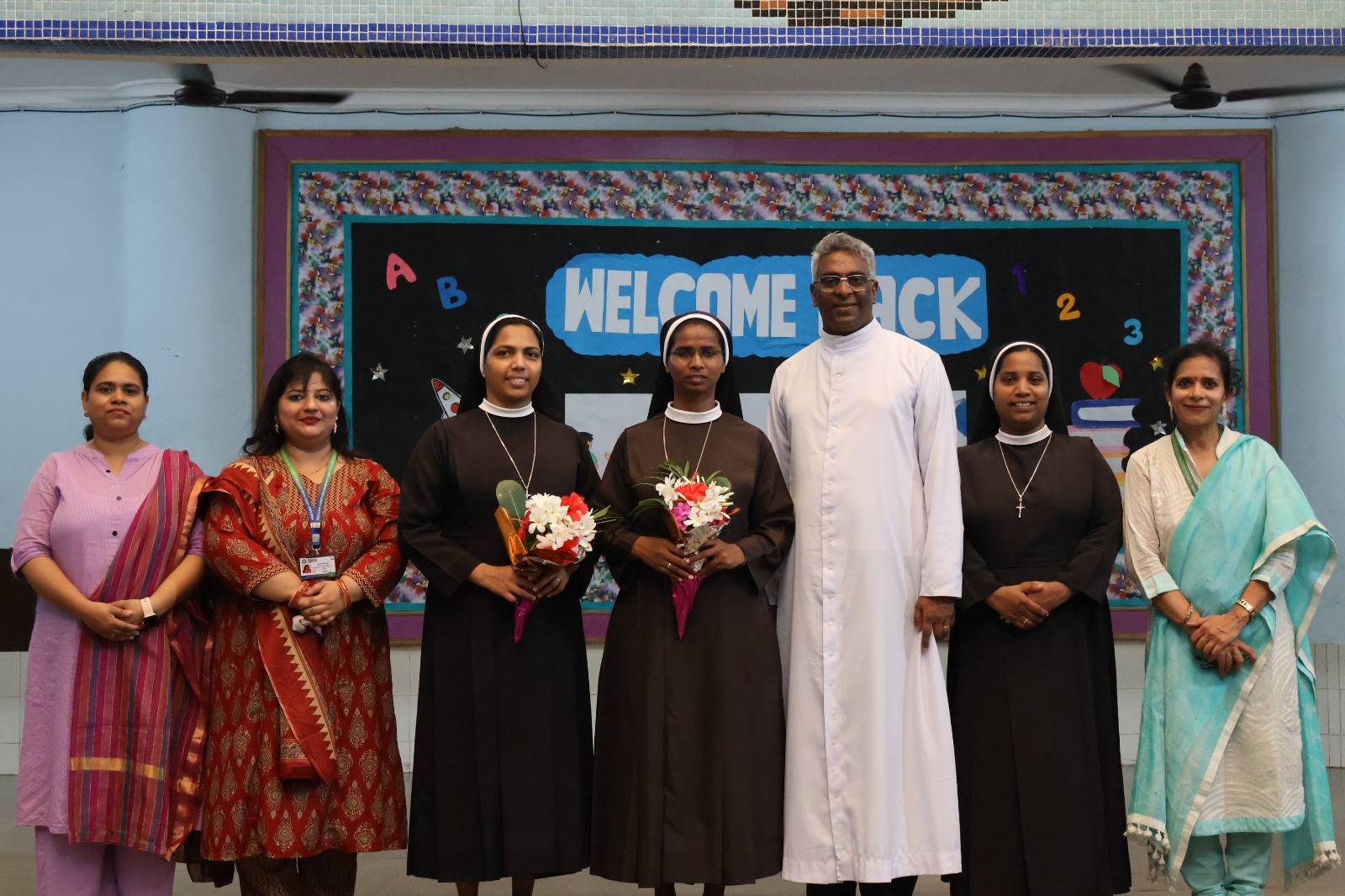 Welcome to the New Pre - Primary In-charge Sr. Jincy John